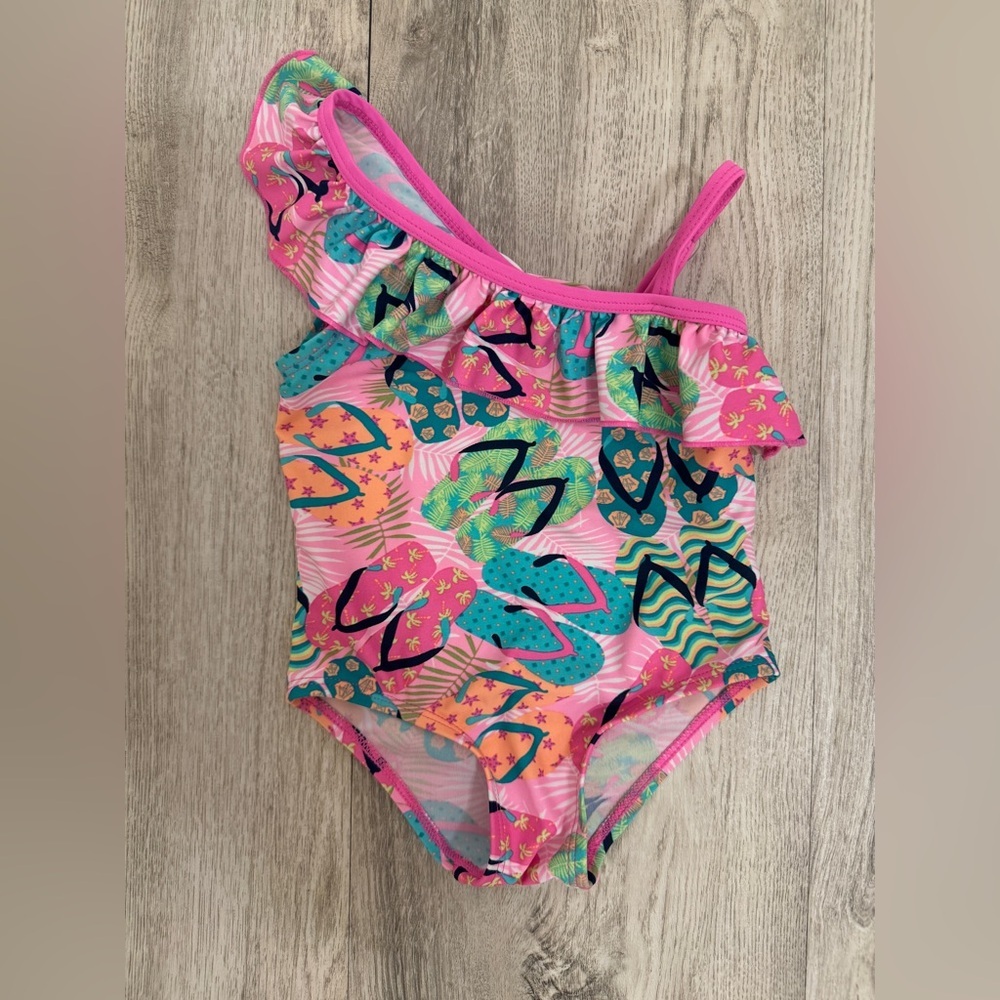 Floatimini 18 Month Flip Flop One Piece Bathing Suit